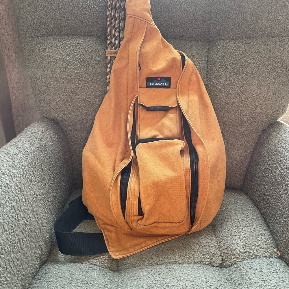 KAVU Tan Brown Sling Bag